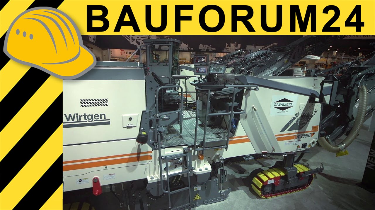 Wirtgen W 200Hi Cold Milling Machine - Walkaround Interview CONEXPO   TV