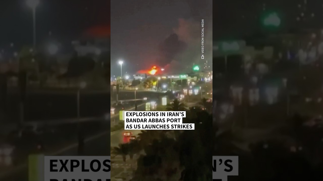 Explosions in Iran&rsquo;s Bandar Abbas port as the US launches strikes | AFP