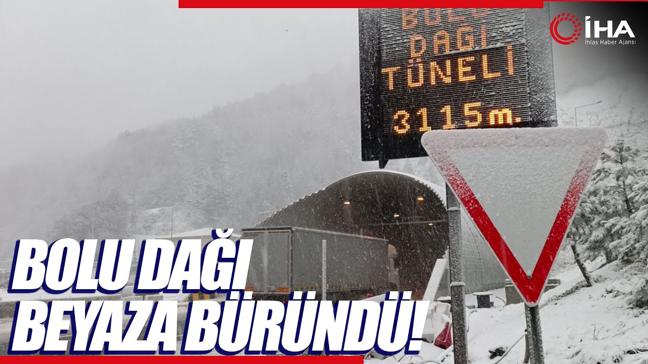 Bolu Dağı’nda Yoğun Kar Yağışı Etkili Oluyor