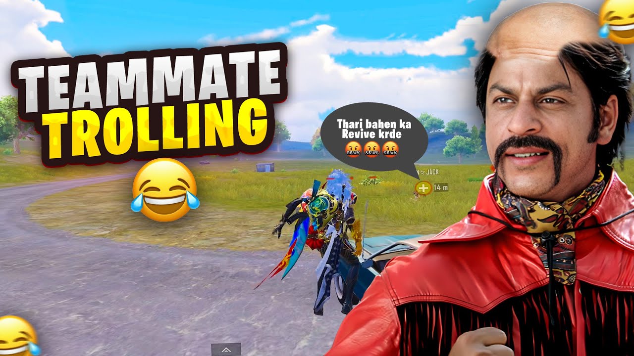 TEAMMATE TROLLLING GONE CRAZZY 😂 BGMI JEVEL COMMENTRY #comedyvideo