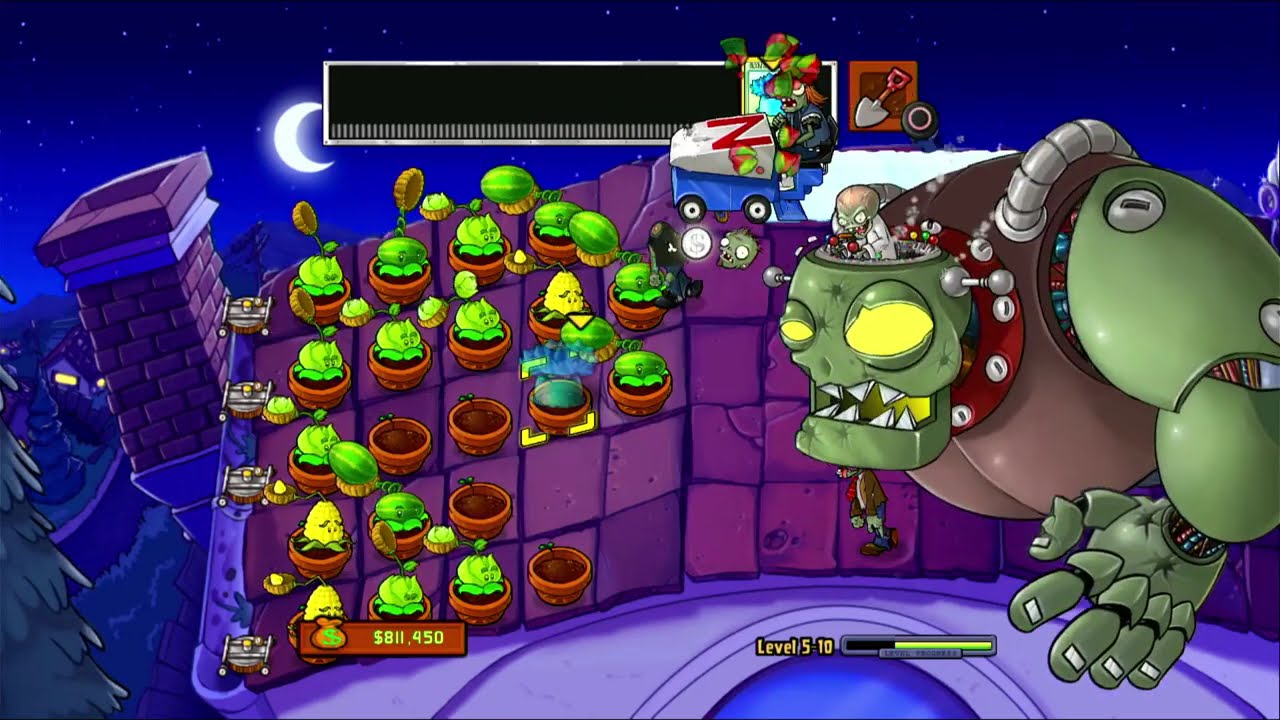 PvZ PS3 - Final Boss/Credits