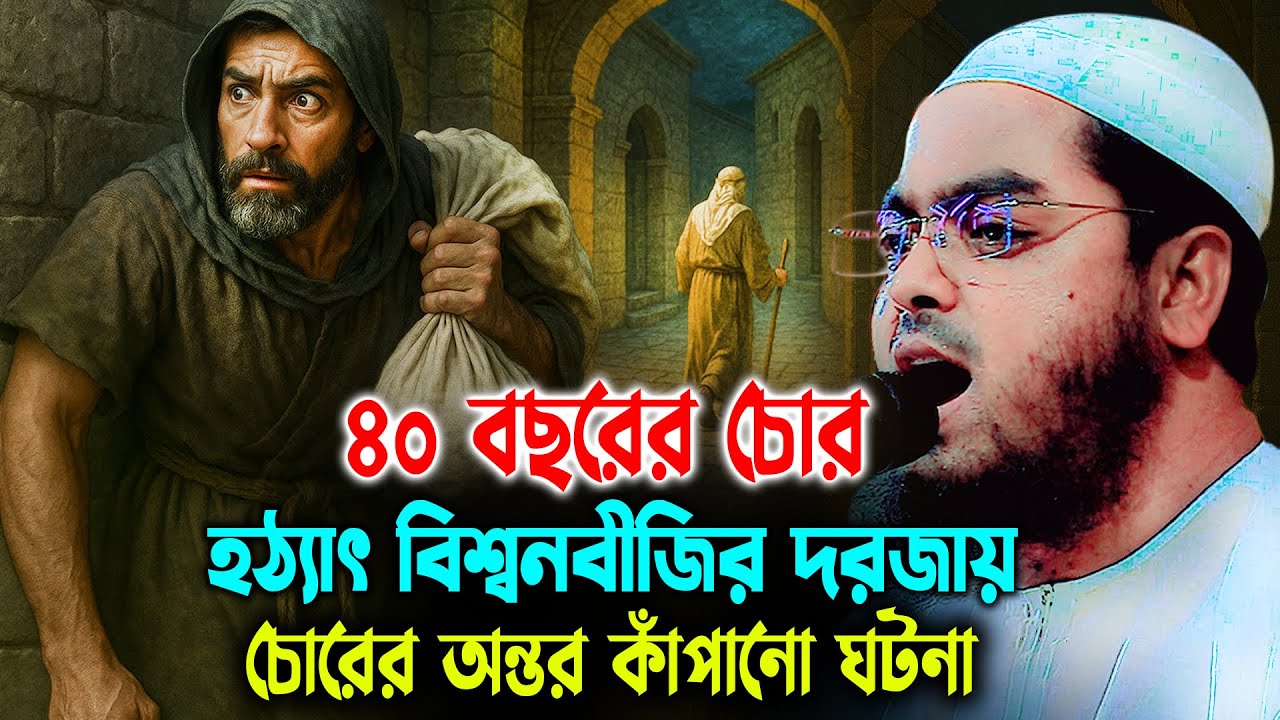 ৪০ বছরের চোর হঠ্যাৎ একদিন বিশ্বনবীজির দরজায়। হাফিজুর রহমান সিদ্দিকী 2025। Hafizur Rahman Waz 2025