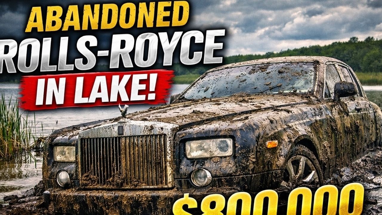 $800,000 Rolls-Royce Phantom Found Abandoned in a Lake | Full POV Restoration