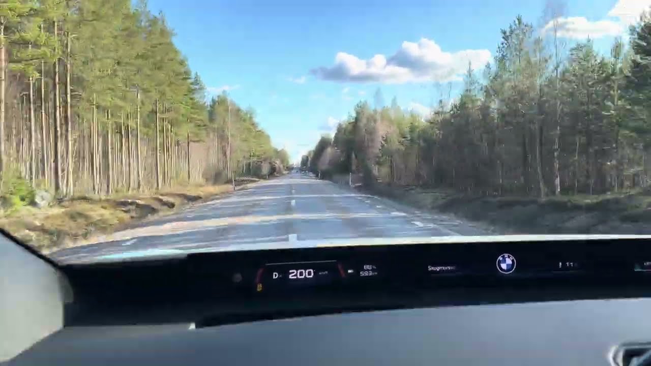 2026 BMW ix3 50 Xdrive Neue Klasse 0-200 km/h acceleration speedometer
