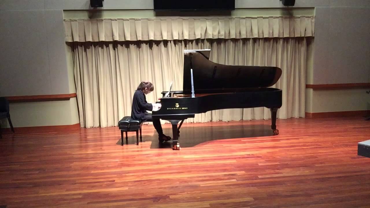 Teacher demonstration - Burgmuller op. 109 no. 14 
