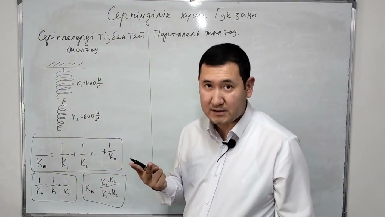 серпімділік күші.теория+есеп