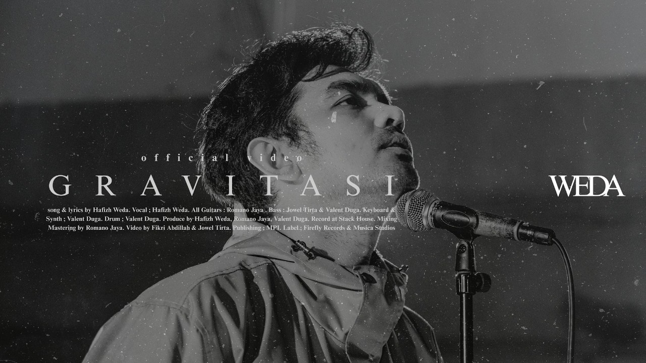 WEDA - gravitasi (Official Video)