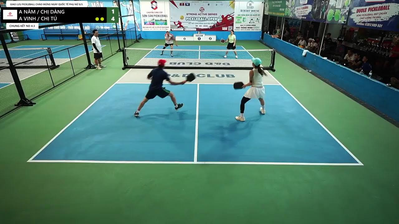 GIAO LƯU PICKLEBALL D&D CHÀO MỪNG NGÀY QUỐC TẾ PHỤ NỮ 8/3.