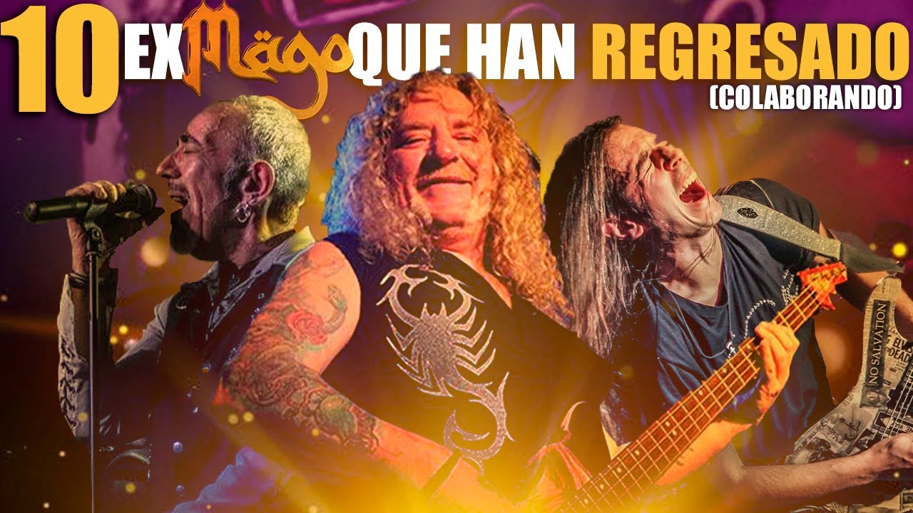 10 Ex Mägos que han REGRESADO a Mägo de Oz (Colaborando)