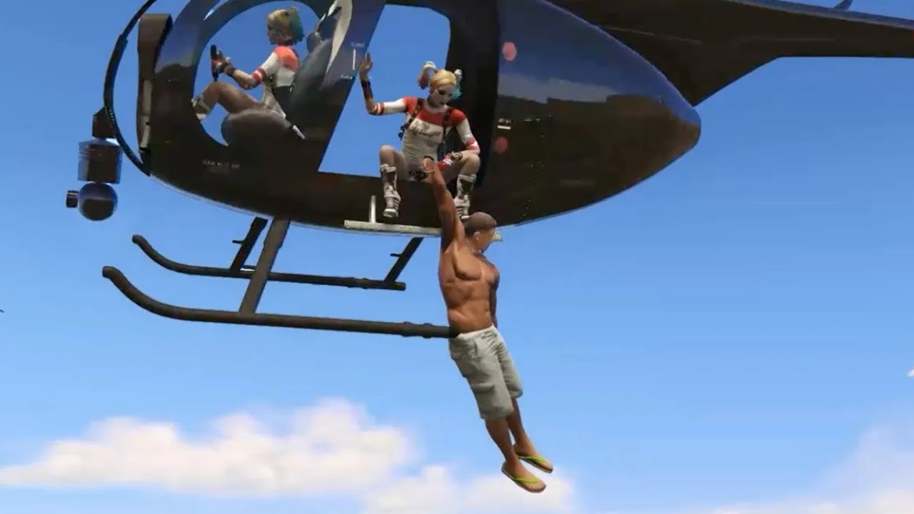GTA 5 Crazy Harley Quinn ep.6 (Funny Moments)