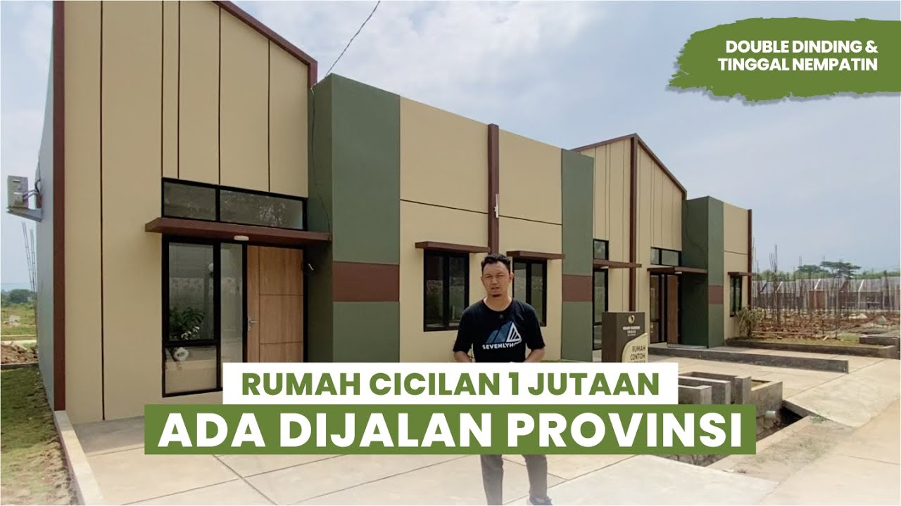 RUMAH SUBSIDI BISA LANGSUNG DI TEMPATIN | CICILAN 1 JUTAAN DOUBLE DINDING | Grand harmoni indah
