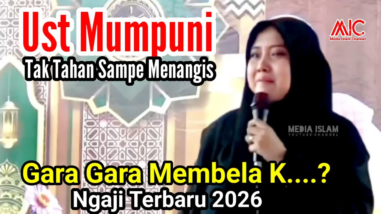 Ngaji terbaru 2026 || Kiyai Kampung Bikin Mumpuni Menangis Jamaah Sampe Bingung - Di Sidaurip