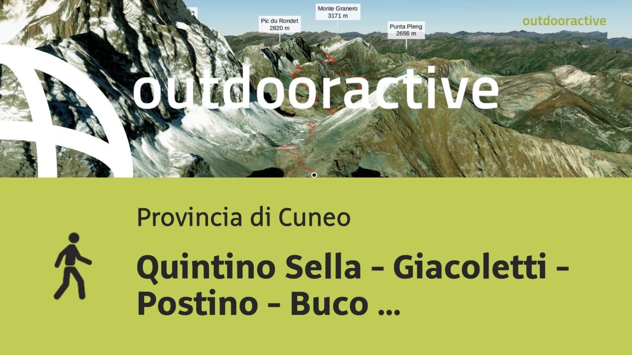 Quintino Sella - Giacoletti - Postino - Buco di Viso - Pian del Re