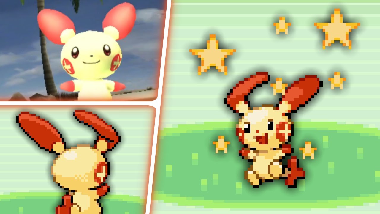 Live! Shiny Plusle in Pokémon Sapphire after 12296 Encounters!