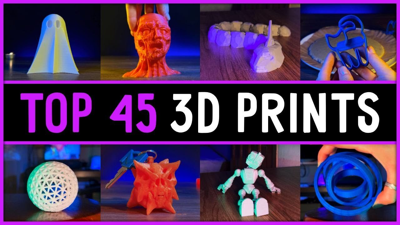 Top 45 BEST 3D Prints of the MONTH | Recap October