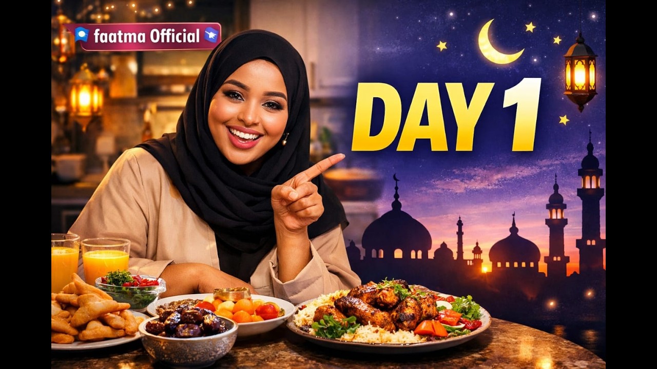 Maalinta 1 ee Ramadaan  🌙|| Noloshayda maalin soon ah  #ramadan