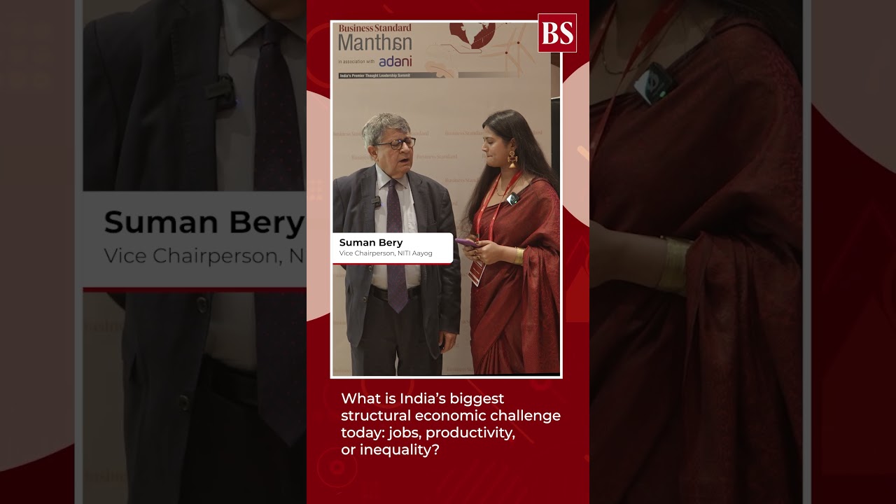 What is India&rsquo;s biggest structural economic challenge today: jobs, productivity, or inequality?