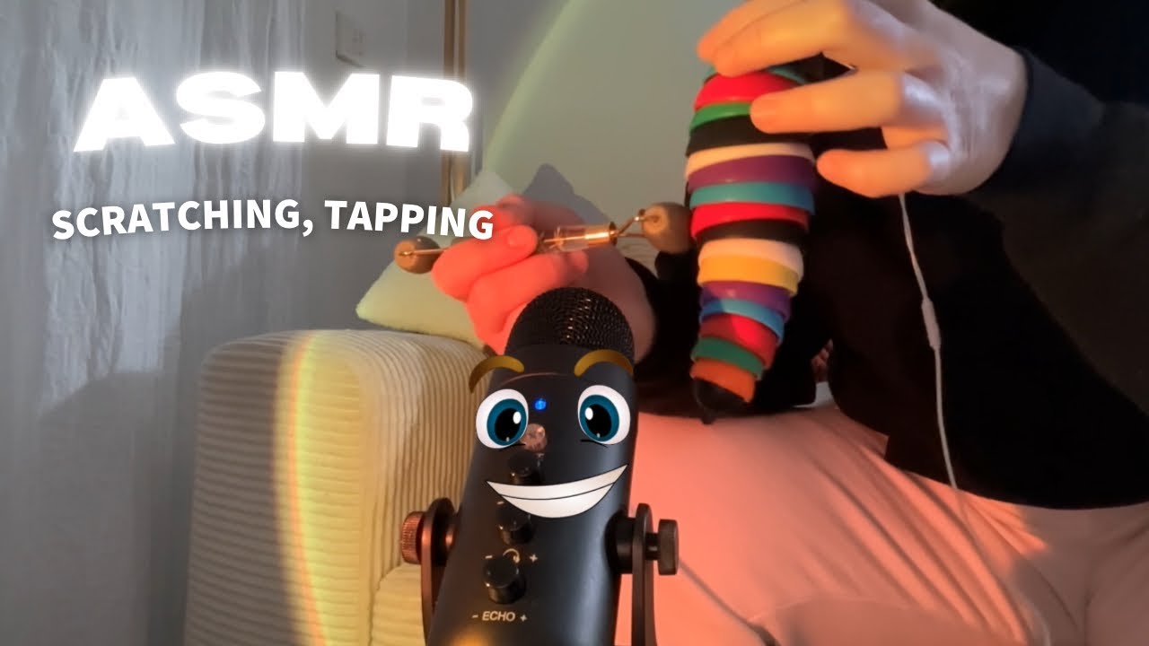 ASMR | 100% relaxation | scratching, tapping