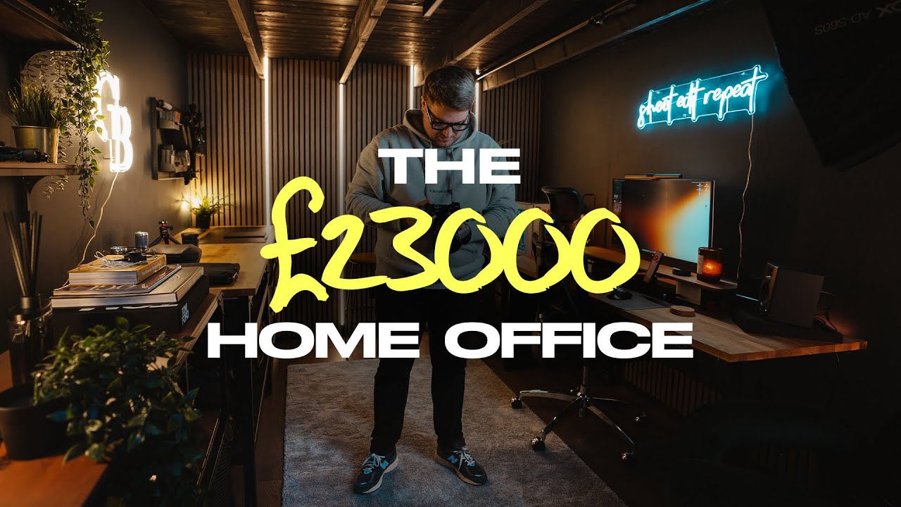 A HOME OFFICE for a wedding filmmaker #fx3 #weddingfilms #officetour