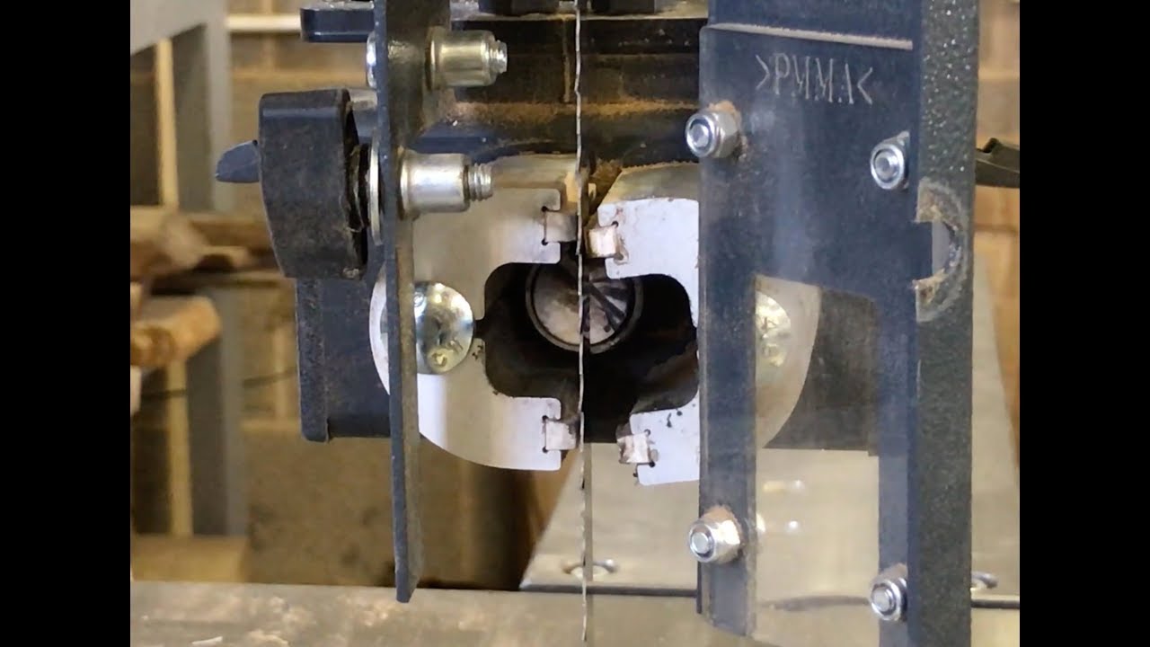 Setting up Ceramic guides for Felder FB510 bandsaw