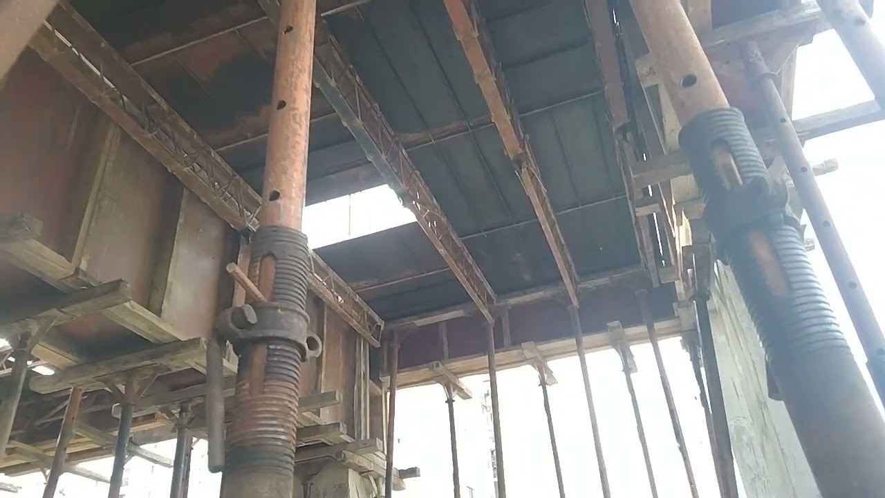 Acro span centering slab roof । building construction । slab formwork ।