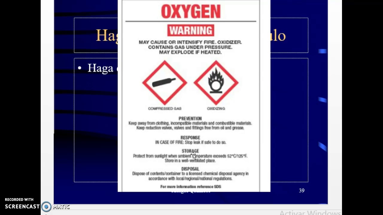 SUSTANCIAS QUIMICAS OXIDANTES