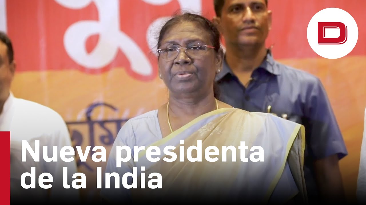 Droupadi Murmu, de una comunidad tribal, nueva presidenta de la India