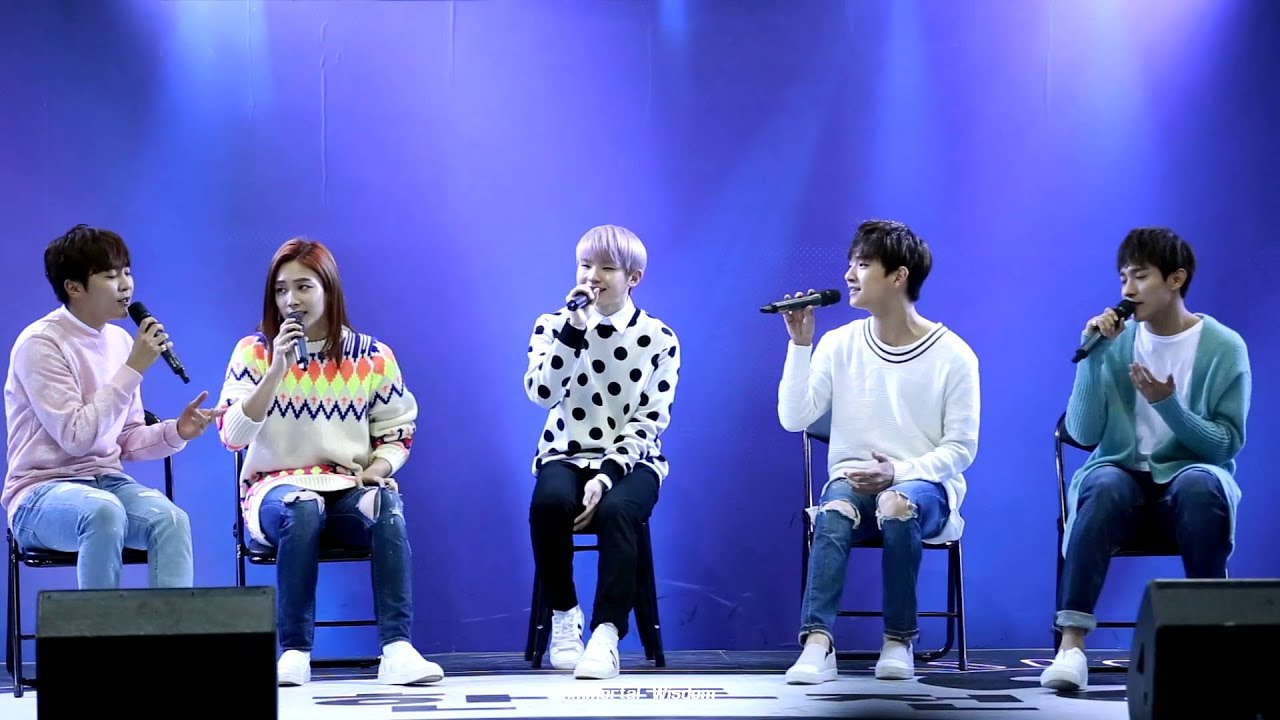 [Fancam] 160117 무한도전 엑스포 세븐틴 보컬팀 - 아낀다 Acoustic ver.