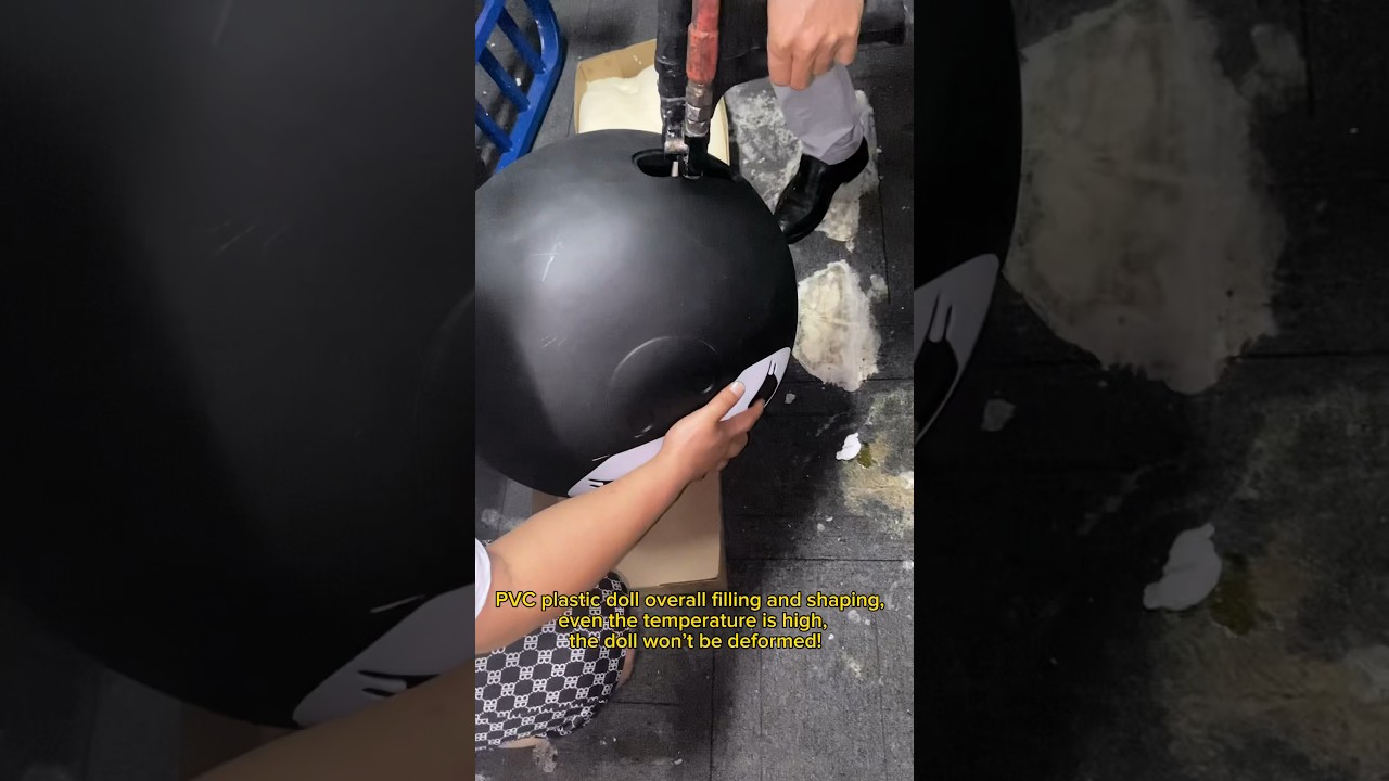 PVC plastic doll overall filling and shaping, the temperature is high, the doll will not be deformed