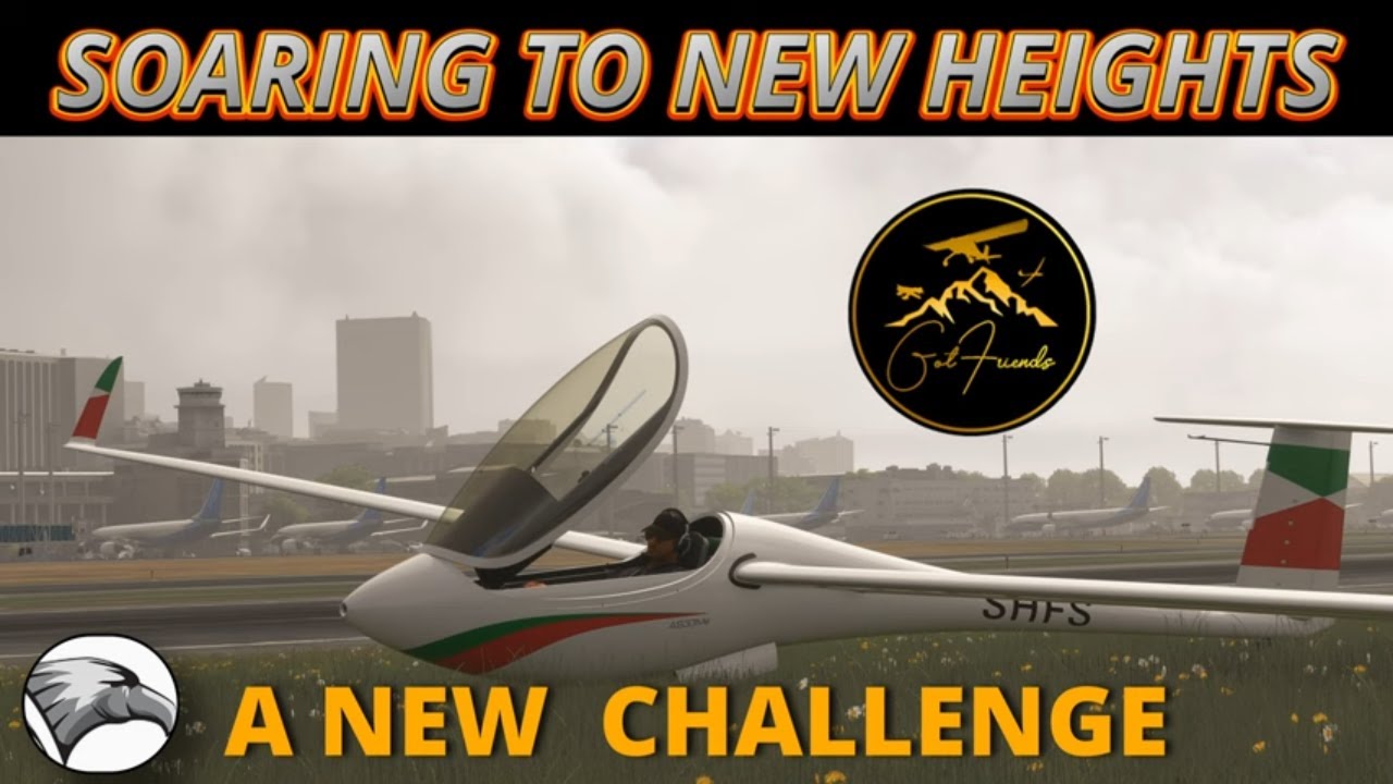 Got Friends New AS 33 Me Advanced Glider | MSFS2020 & 24 | PC & Xbox