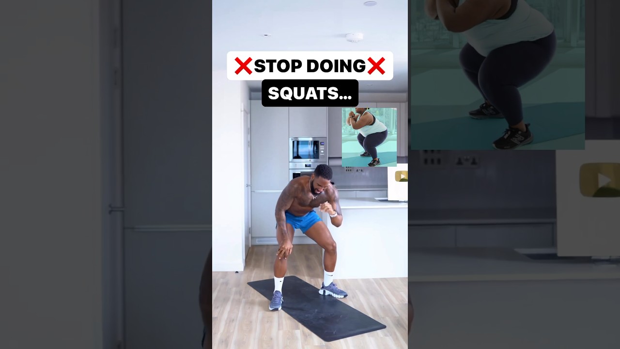 STOP DOING SQUATS!❌ (If You Have BAD KNEES)