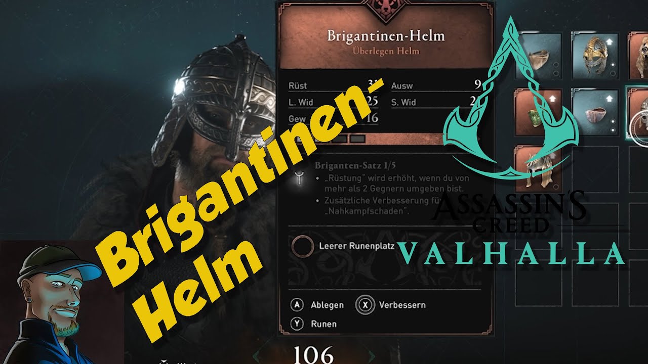 Assassins Creed Valhalla⚔️ Brigantinen Helm