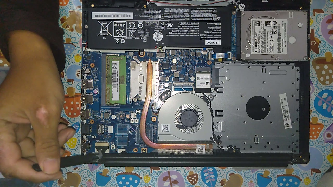 Disassemble Lenovo V145-14AST - Uncut Video. PT 1