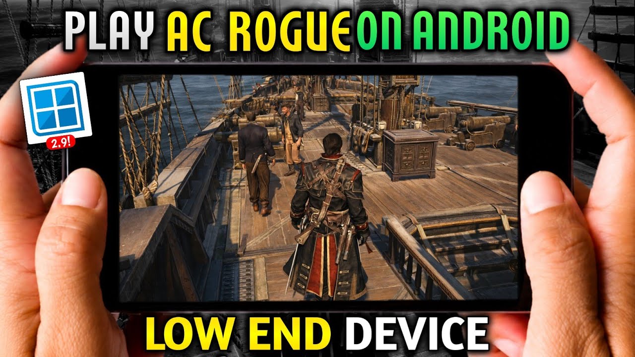 Assassin's Creed Rogue on Android | Winlator Ludashi 2.9 | Low End Device | Gameplay Test + Settings