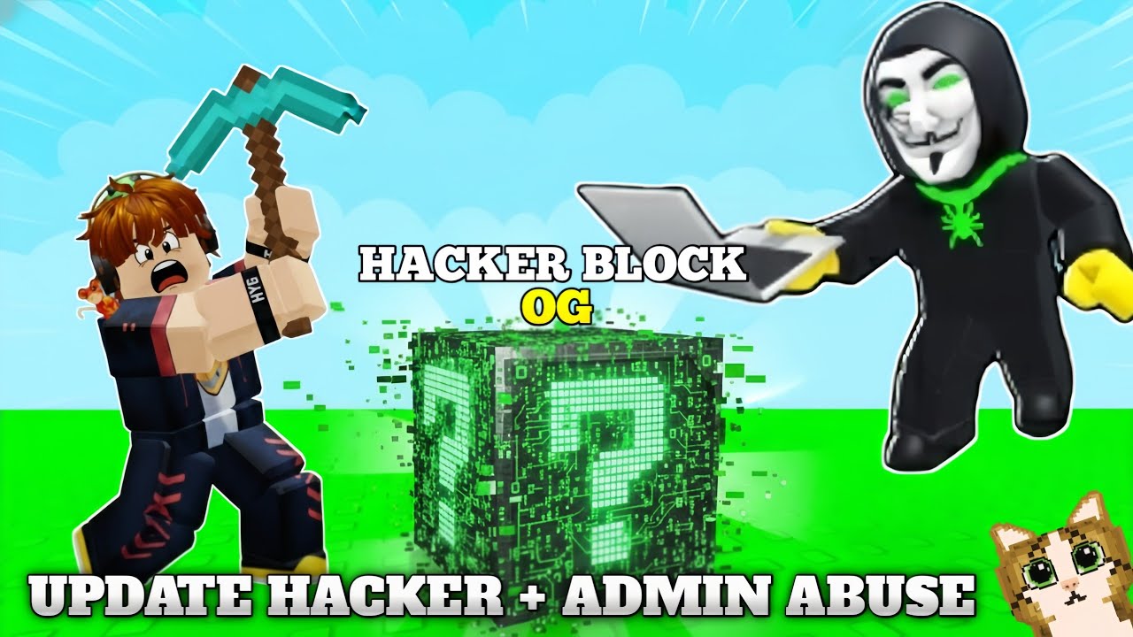 KEREN!! Aku Ikut UPDATE HACKER BREAK A LUCKY BLOCK Dan BERUSAHA DAPATKAN OG MUTASI HACKER!! 