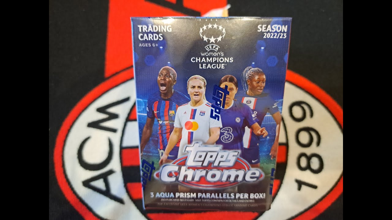 HIT!!! TOPPS  CHROME WOMENS CHAMPIONS LEAGUE 2022/23 - OTWIERAM HOBBY BOXA - ALE TRAFY!!! JEST EWA!!