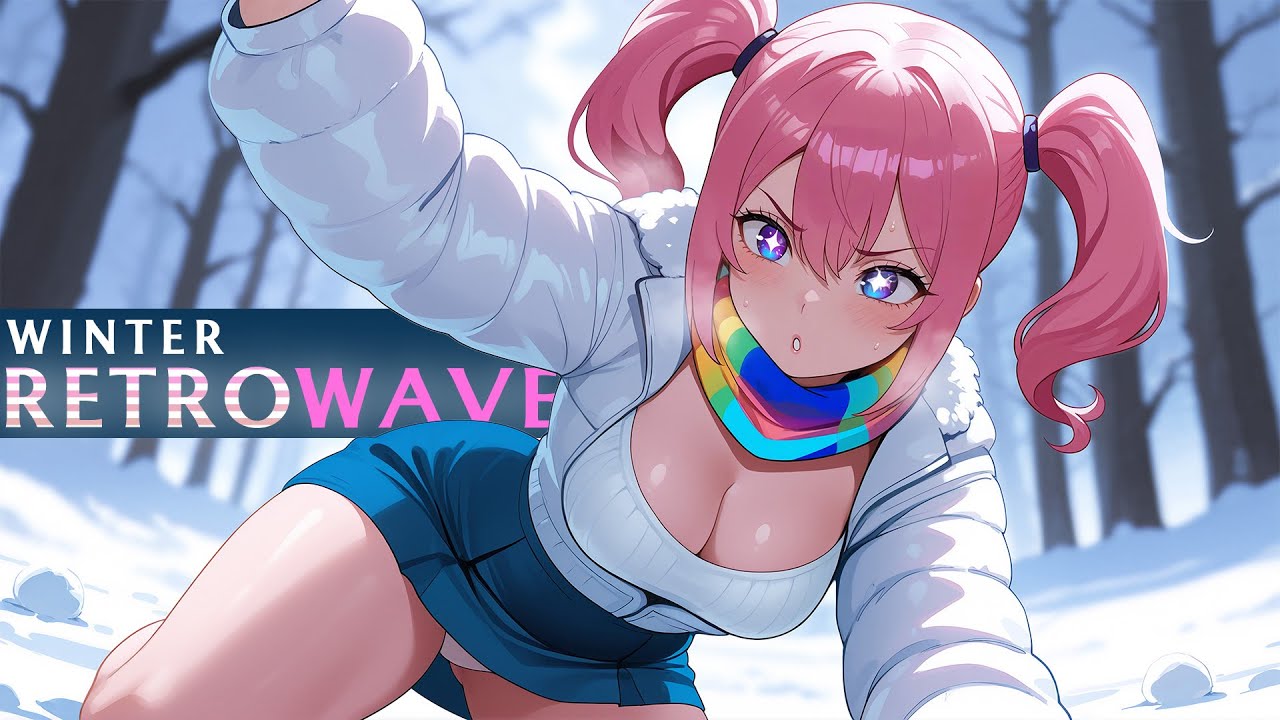 1980s Style Winter Retrowave Playlist | designed to help you focus