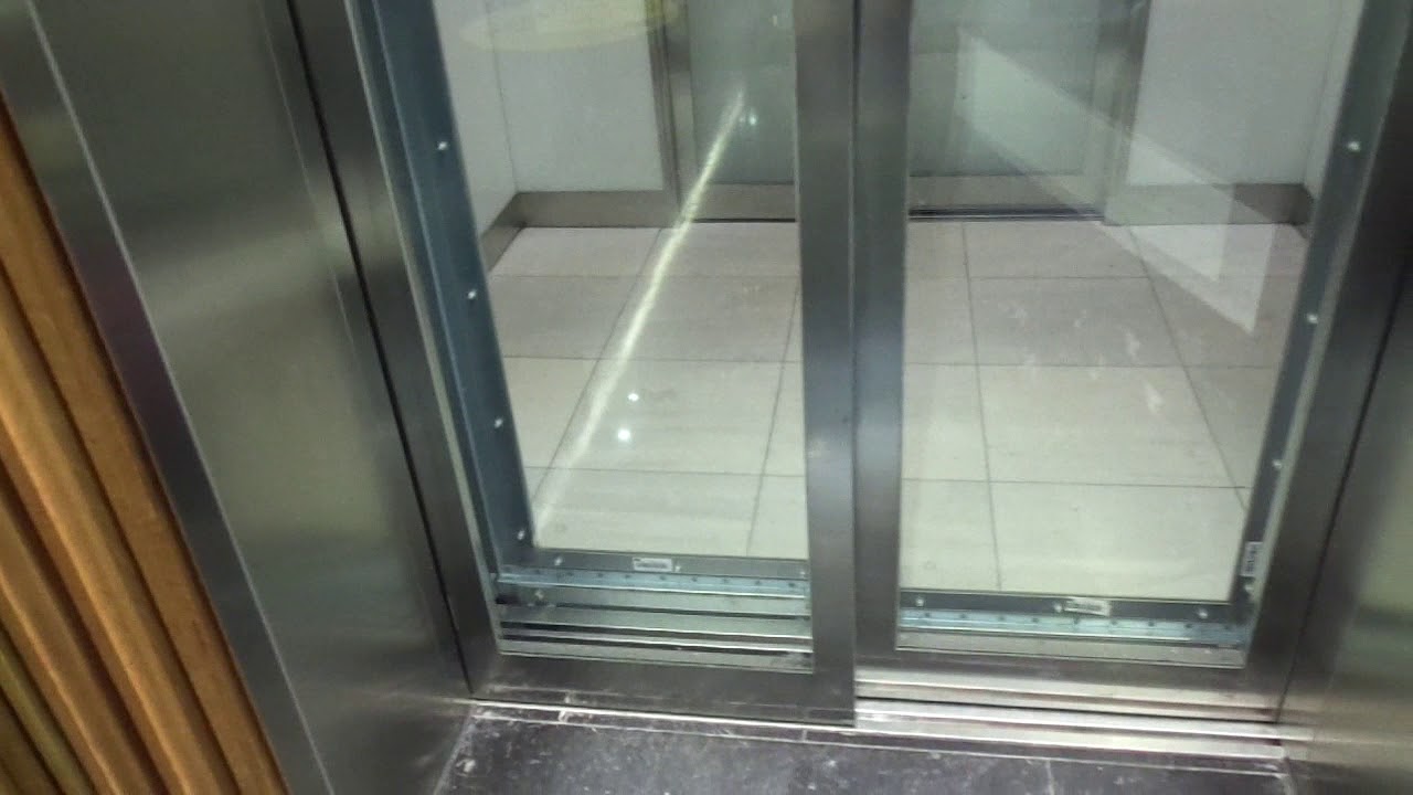 Nice 2013 KONE Monospace MRL Traction Elevators @ Mall of Scandinavia, Solna, Stockholm, Sweden