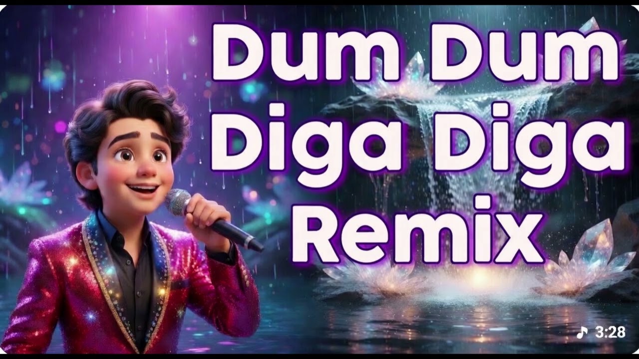 Dum Dum Diga Diga Remix ❤️ Old Bollywood Rain Song