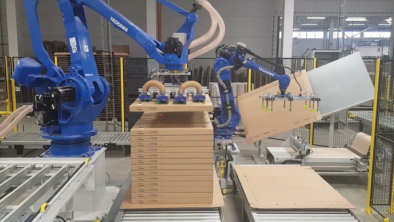 Yaskawa PL and Series palletizing