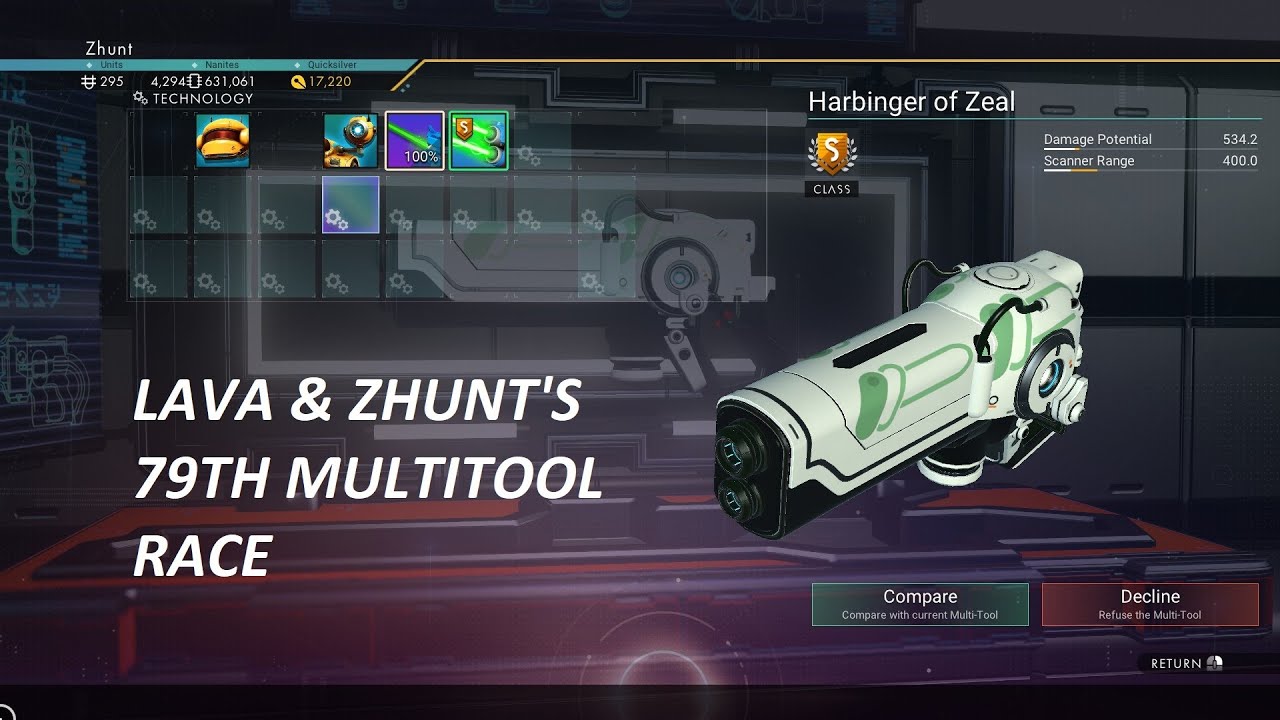 No Man's Sky 2024 - Lava & Zhunt's 79th Multitool Race