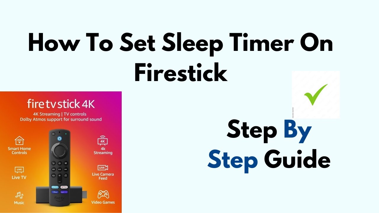 How To Set Sleep Timer On Firestick