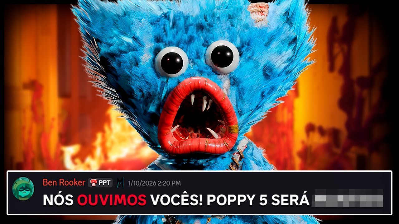 🚨Poppy Playtime 5 ADIADO!? A polêmica da DATA de Lançamento
