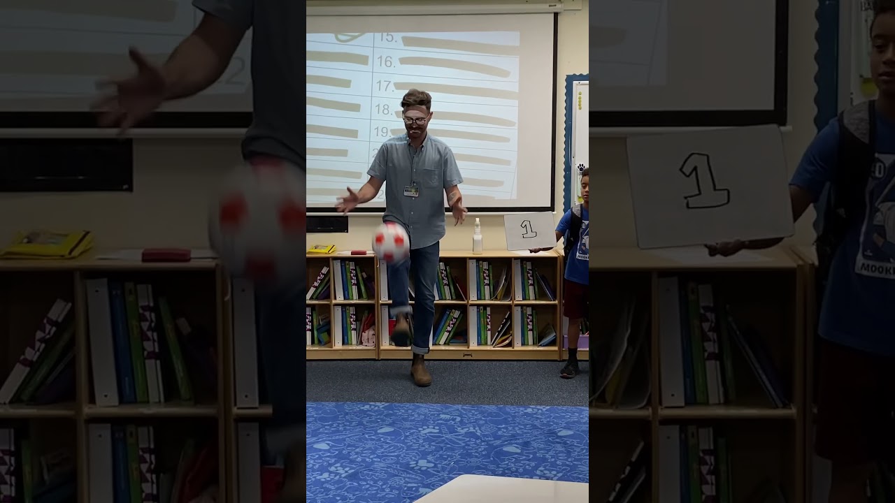 180 School Day Juggle Challenge #tottenhamhotspur #eusd