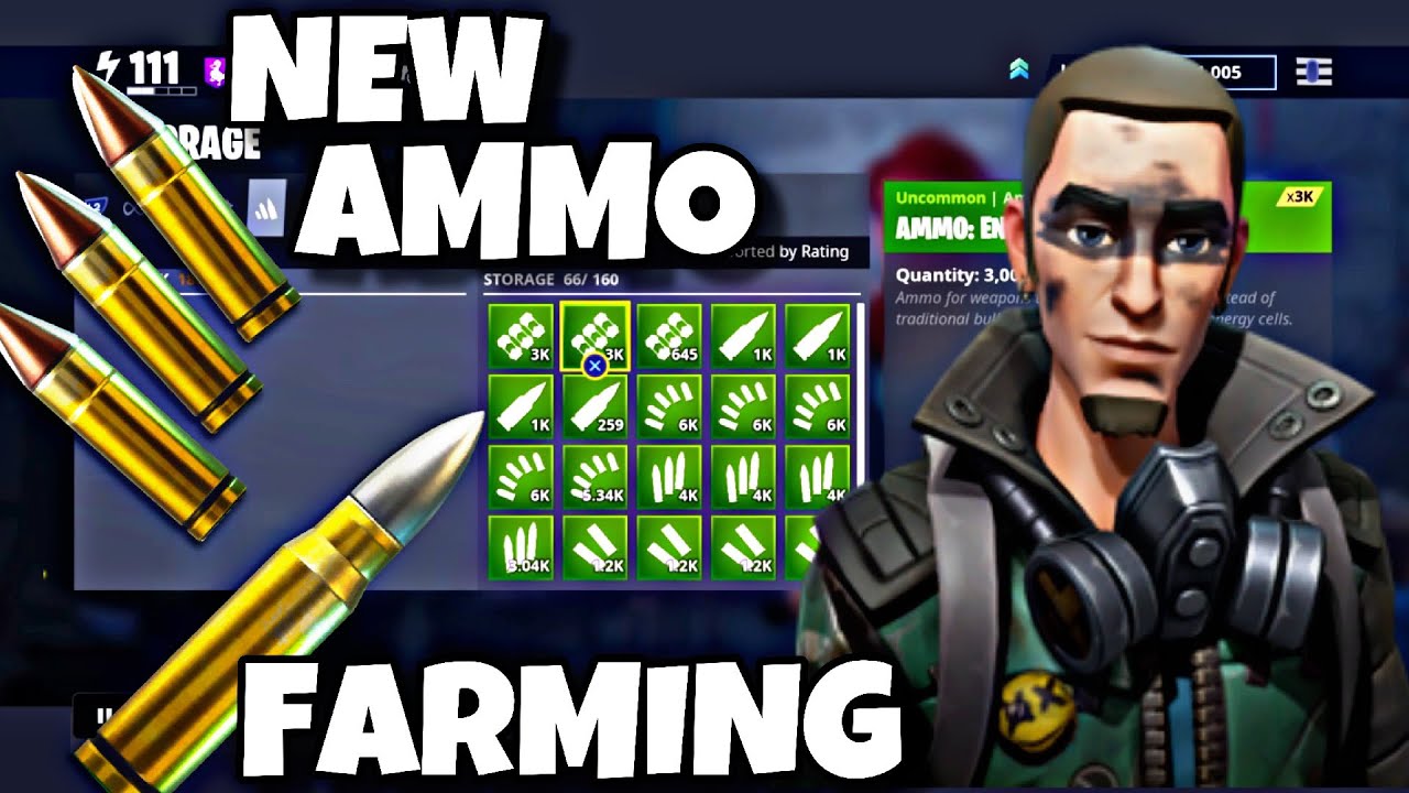 HOW TO GET TONS OF AMMO INSANELY FAST | FORTNITE SAVE THE WORLD