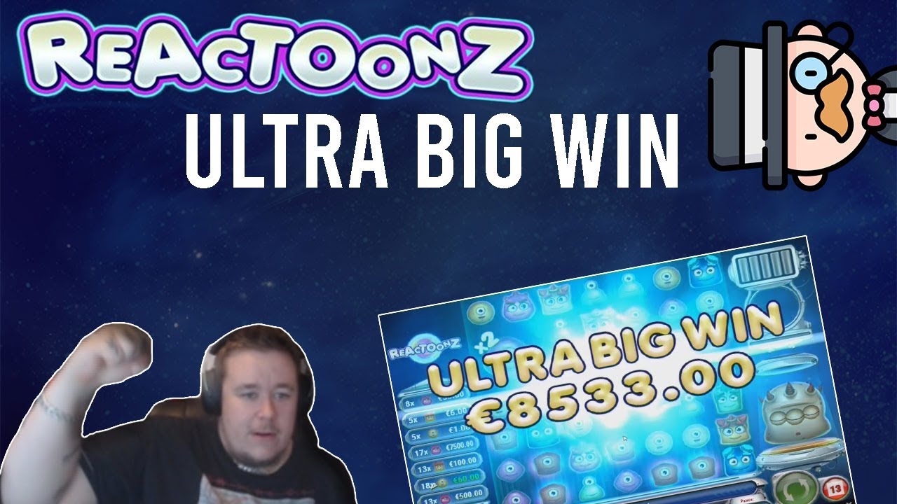 Vihjeareena Twitch Streamer Plays Reactoonz And Catches An Ultra Big Win!