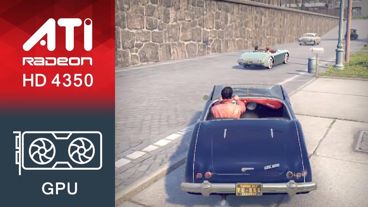 Mafia 2 Gameplay ATI Radeon HD 4350