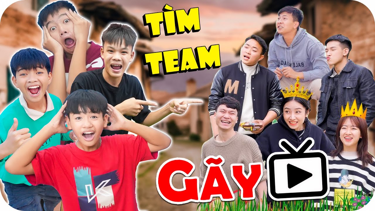 Tìm Team Gãy TV - Thử Thách Làm Theo Yêu Cầu Của Fan | Min Min TV Minh Khoa
