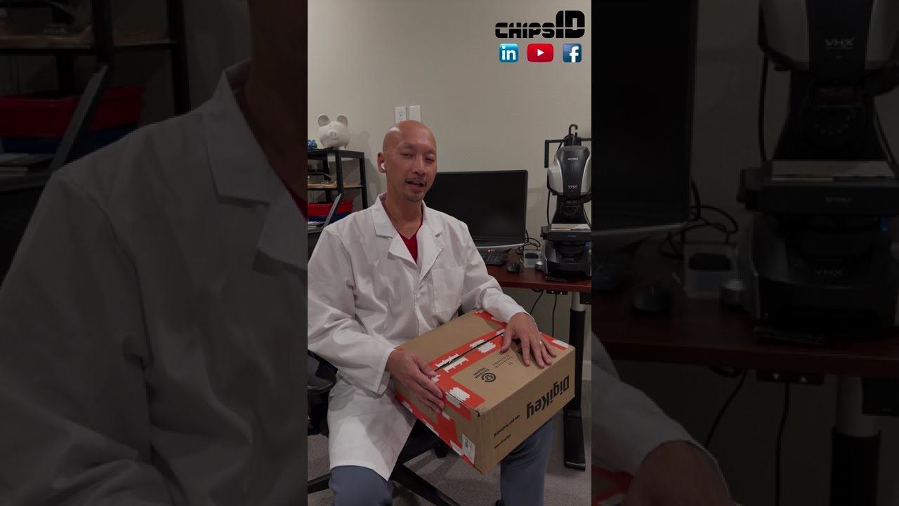 chipsID Unboxing Incoming Shipment from DigiKey!