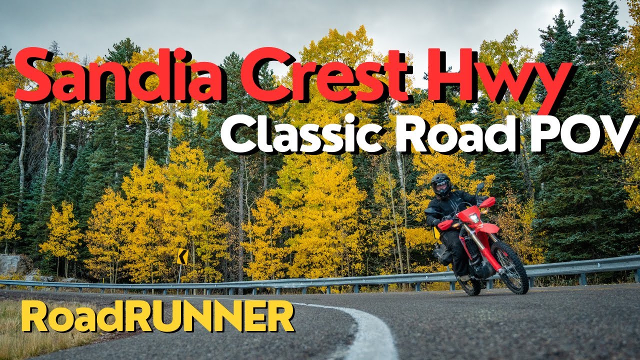Riding Sandia Crest National Scenic Byway | New Mexico | Classic Road POV